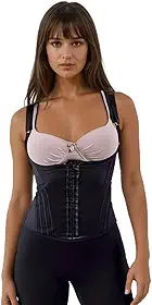 Cinta Modeladora Colete 12 Barbatanas Corselet Redutora Ci16