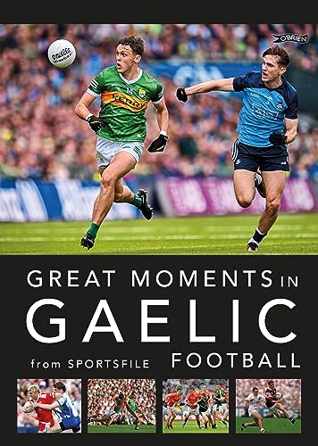 Gaelic Football Great Moments livre de sport historique sur les légendes du football gaélique
