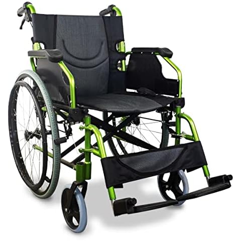 Silla de ruedas autopropulsada Mobiclinic Bolonia plegable y ligera con respaldo y reposapiés desmontables Cover