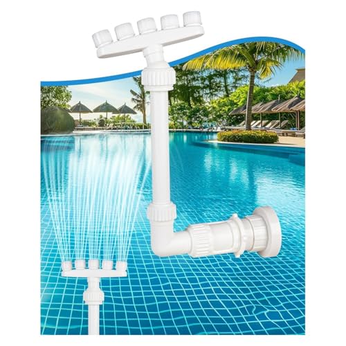 Buse de piscine réglable et cascade décorative pour rafraîchir l'eau
