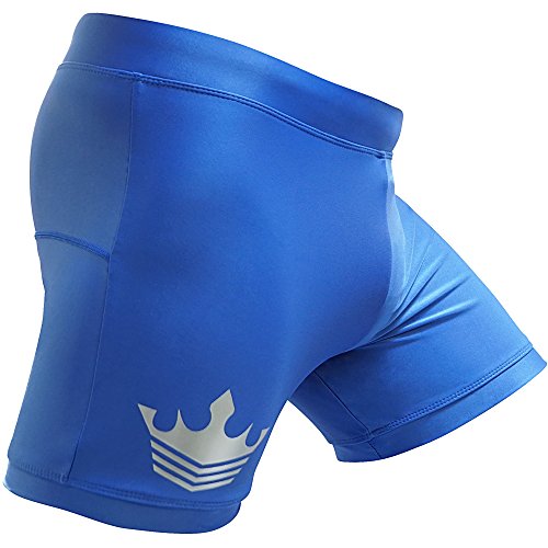 Meister MMA Crown Vale Tudo Fight Shorts - Blue - 34/35 - Thumbnail 3