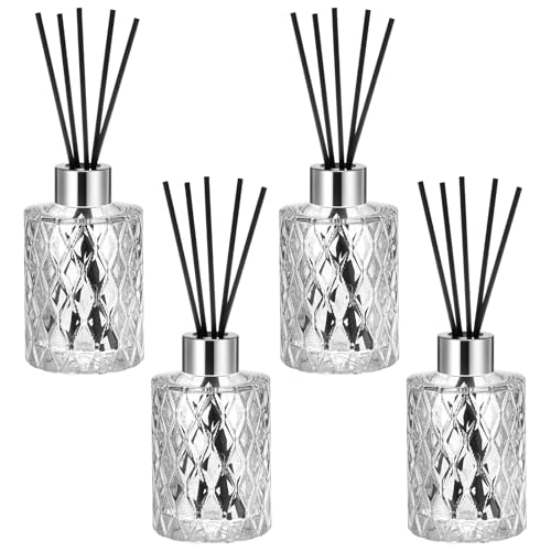 Set de 4 Botellas Difusoras Vacías de 150ml con Varillas miniatura 1