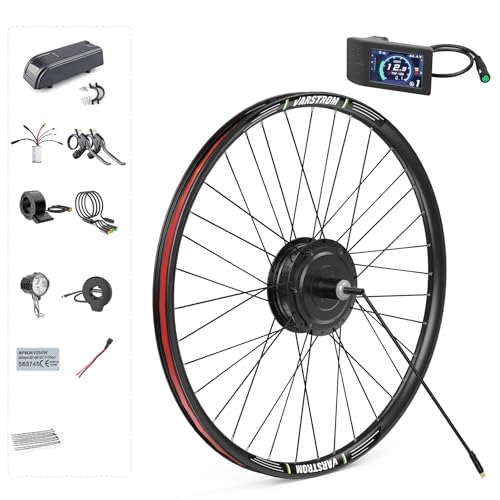 Bafang 48V500W 27.5' Hinterradnabenmotor-Kit G020 Ebike Umbausatz mit 500C Digitalanzeige & PAS-Smart-Controller