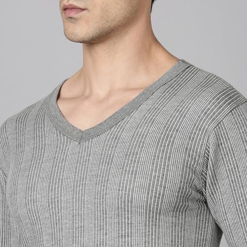 Image of Dixcy Scott Men V Neck Long Sleeve