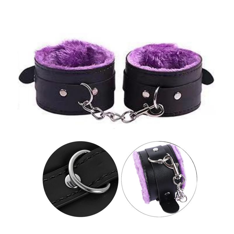 Kit de protección de ejercicio corporal morado que evita rozaduras con peluche 7