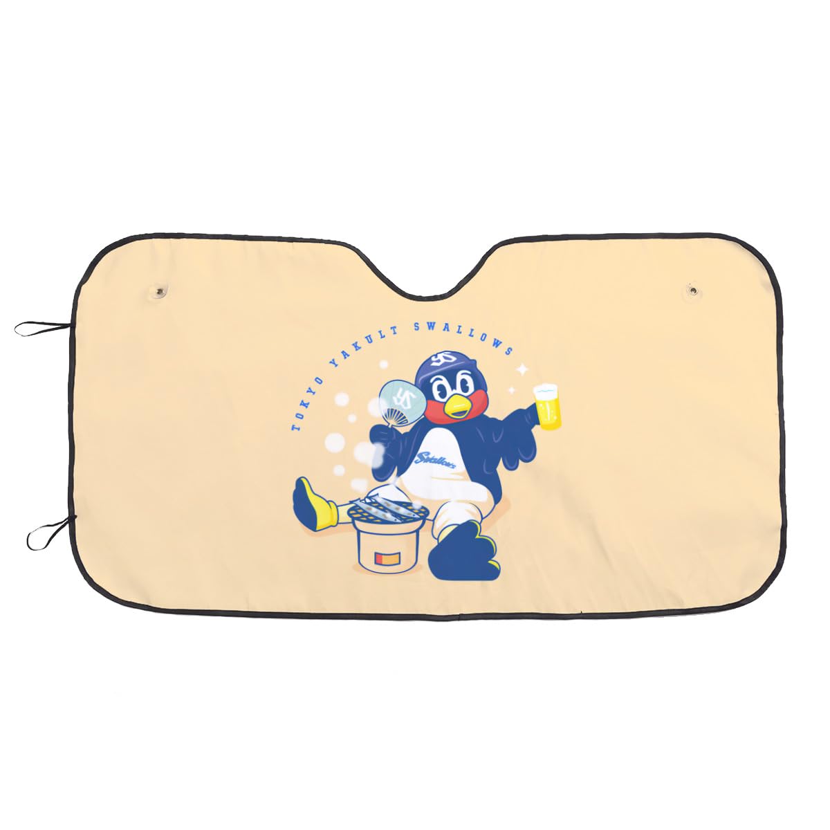つば九郎　カーサンシェード Amazon.co.jp: 車用サンシェード 東京ヤクルトスワローズ つば九郎