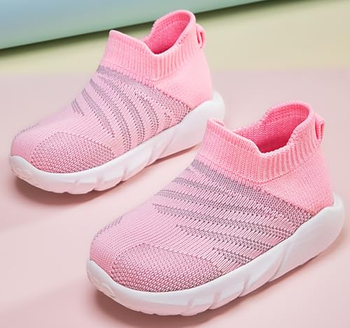 LLTMALL Slip-On Sneakers for Kids 1-3Y | Mesh Breathable Technology | Machine Washable Lightweight School Shoes | Active Play & Sports4