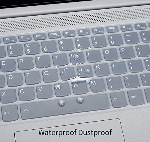 Image of RAYA Silicone Keyboard Cover for Lenovo Ideapad Slim3 /Slim5 [ 82XM0113IN / 83ER00MCIN / 83DC00ACIN ] and LOQ 12th Gen [ 83LK009VIN / 83LK0032IN ] 15.6inch Laptop (Transparent)