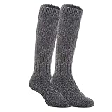 Lian LifeStyle Fascinating Children's 2 Pairs Knee High Wool Blend Boot Socks Resistant, Comfortable
