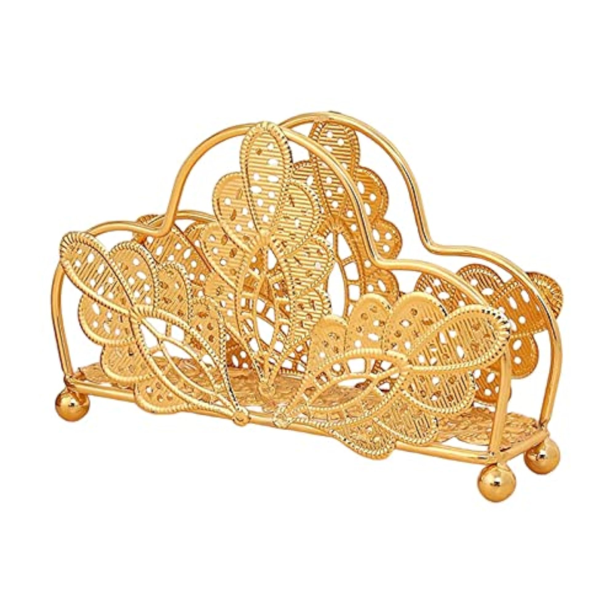 Decorative Metal Tissue Dispenser Stand Style C