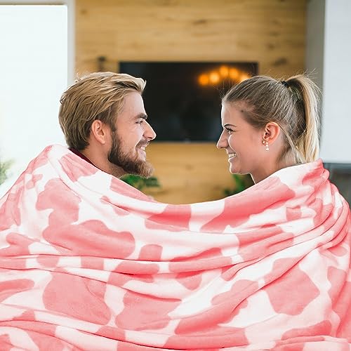 Image of Soft Throw Blanket for Toddler Girls, Small Pink Fleece Baby Blankets for Nursery Crib Stroller, Pink Birthday Gifts for Kids Girls, Home Room Decor, 40x50inches