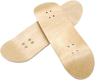 HONMEET 2 Peças De Escala De Madeira Profissional Escala De Skate Profissional Escala De Madeira Faça Você Mesmo Mini Dedo De Madeira Decks De Skate Escalas De Dedo Substituição