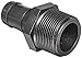 Banjo HB150 Polypropylene Hose Fitting, Adapter, 1-1/2" NPT Male x 1-1/2" Barbed
