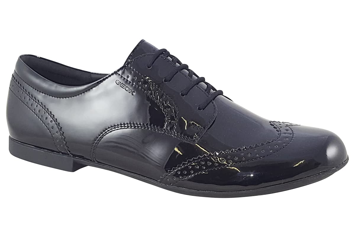 Geox Jr Plie' B, Zapatos para Niña, Negro (Black), 40 EU