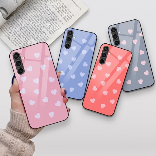 Image of COLORflow Back Cover Compatible with Samsung Galaxy S23 FE 5G|Heart Celestial Color Customized|Shockproof TPU Bumper with Camera Protection Compatible with Samsung Galaxy S23 FE 5G,Multicolor