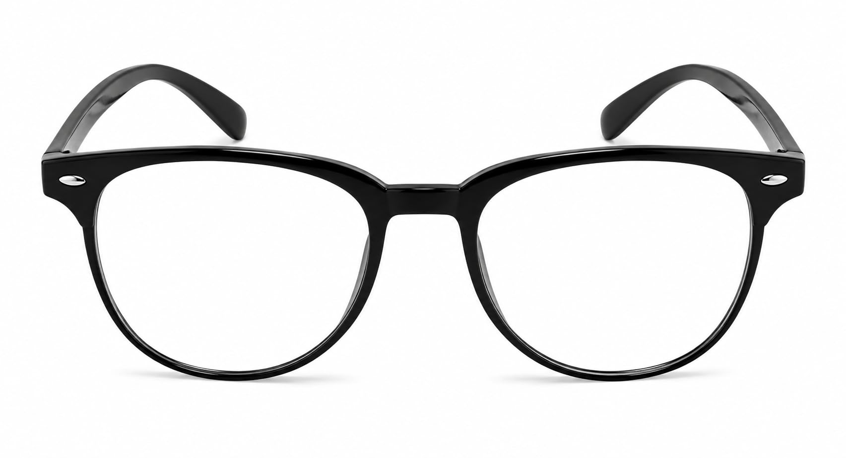 HAZON Blue Light Blocking Computer Glasses for Men & Women, Square Full Rim Anti Glare Eyewear, UV Protection Screen Glasses for Laptop, Mobile, Gaming & Office Use, Black Frame-image-47