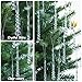 LUMITI 12pcs Crystal Icicle Christmas Tree Ornaments, Glass Beads Hanging Chandelier Pendants for Christmas Party Wedding Winter Decorations (White Clear)