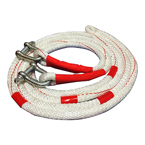 Corde de remorquage 10T 7M robuste 4X4 avec 2 crochets sécurité