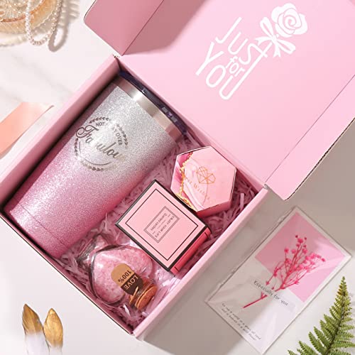 Gifts For Women, Birthday Gifts For Women, Mothers Day Gifts For Mom From Daughter, Gifts For Friends Female, Sister Gifts, 30Th 40Th 50Th Happy Birthday Gift Basket For Women, Rose Spa Care Package #TOP1