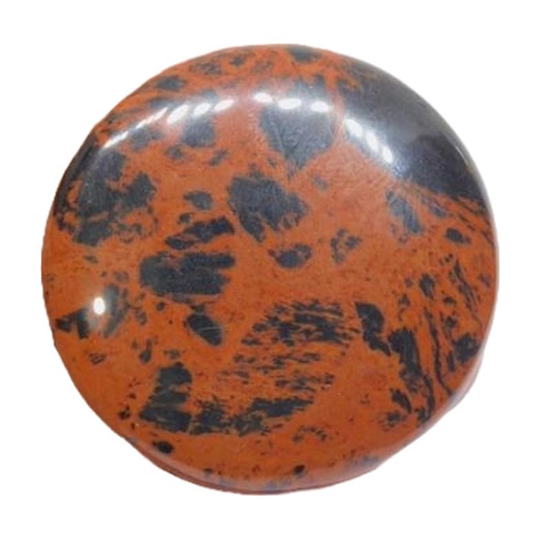 Jaspe rouge cabochon rond 40 mm pour vos ateliers de bricolage et colliers