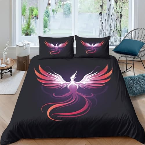 Linge de lit aigle 3D en microfibre super douce haute densité 200x200