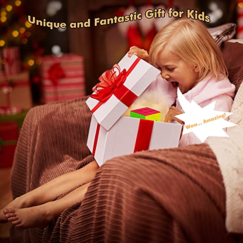 SISYS Zauberwürfel 3x3x3 Speed Cube, 3x3 Magic Puzzle Cube Würfel Aufkleberlos Speedcube 3D Puzzle Spiele für Kinder… – Bild 8