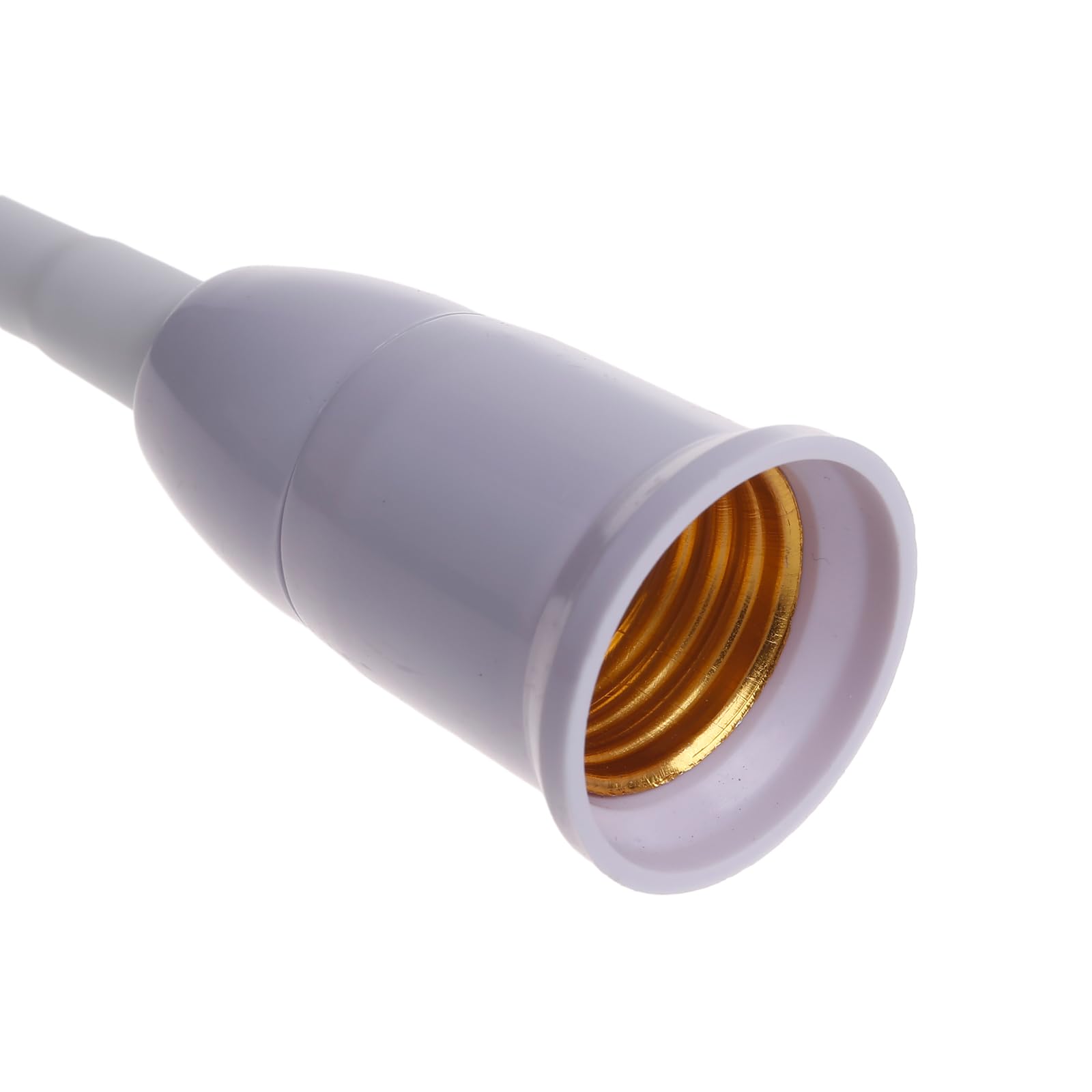 Rallonge De Douille Flexible E27 - Bras Ajustable Pour Plafonds Hauts - Orientation Lumière 360° - Intérieur/extérieur