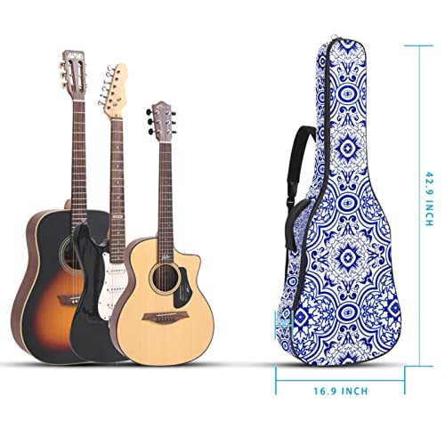 Étui de protection rembourré pour guitare acoustique classique avec fond en météo naturel, Multicolore 04, 42.9×16.9×4.7… - Les Beatles, Paul McCartney, John Lennon, RIngo Starr, George Harrison Étui de protection rembourré pour guitare acoustique classique avec fond en météo naturel, Multicolore 04, 42.9x16.9x4.7… – Image 6