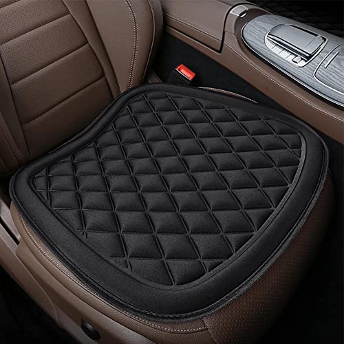 Harr Car Seat Cushion Pad Memory Foam Seat Cushion Seat Protector Cover Driver Comfort Car Seat Pillow With Non Slip Bottom For Black #TOP4