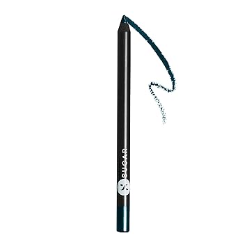 SUGAR Cosmetics Stroke Of Genius Heavy-Duty Kohl - 07 Peacock (Peacock Green/Velvet Green)