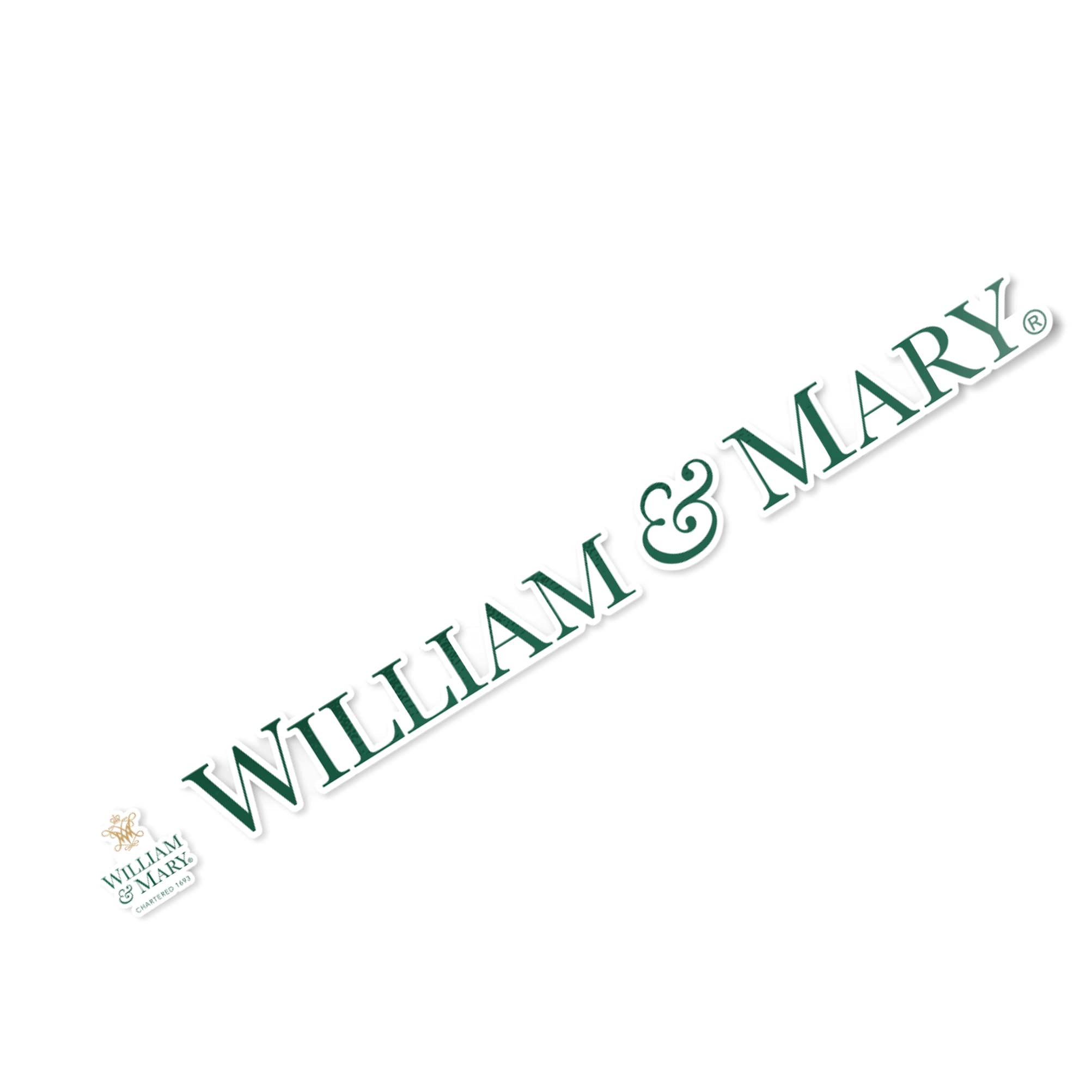 Sticker vinyle College of William & Mary 38 cm ordinateur portable et bouteille
