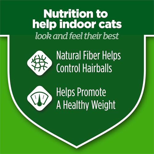 Purina Cat Chow Indoor Healthy Weight and Hairball Dry Cat Food With Chicken - (Pack of 4) 3.15 lb. Bags