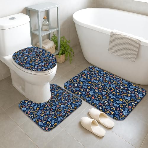 Rideau de douche imperméable en polyester anti-éclaboussure - 5