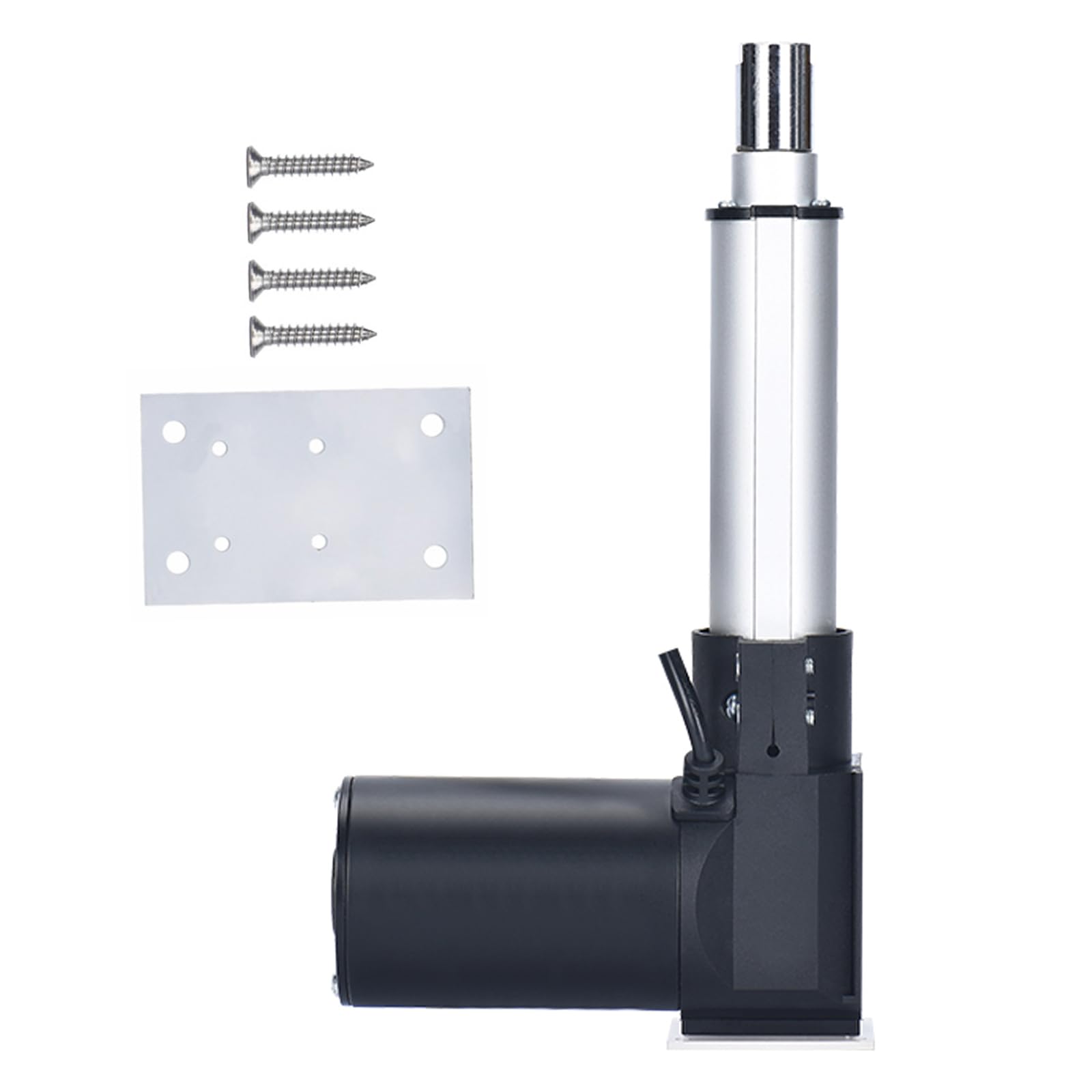 Actuador lineal eléctrico 6000 N 12V 24V fondo plano