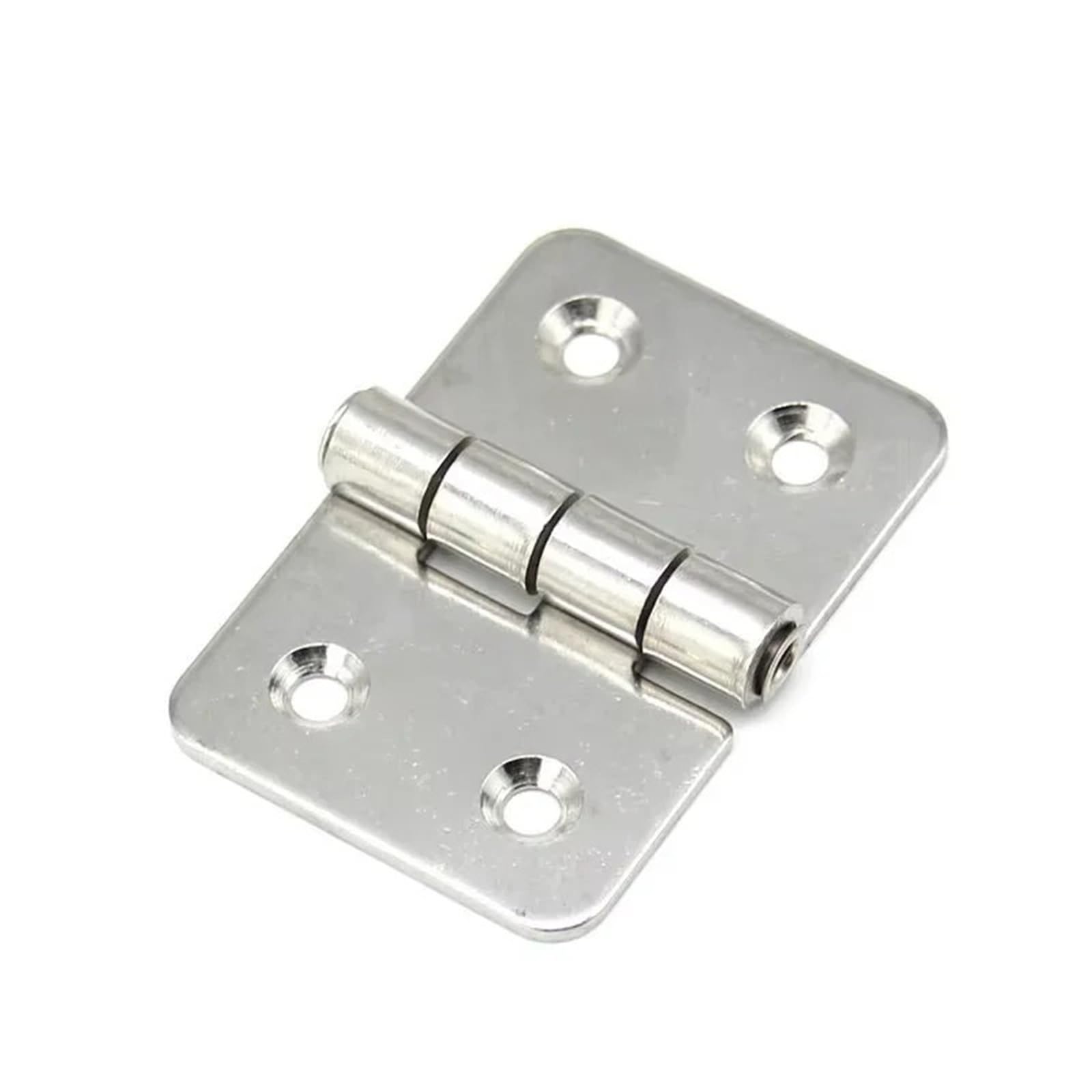 Rmwkrmogrf One Color 304 Stainless Steel Ordinary Rotating Bearing Cabinet Door Hinge Industrial Hardware Accessories 1Pcs
