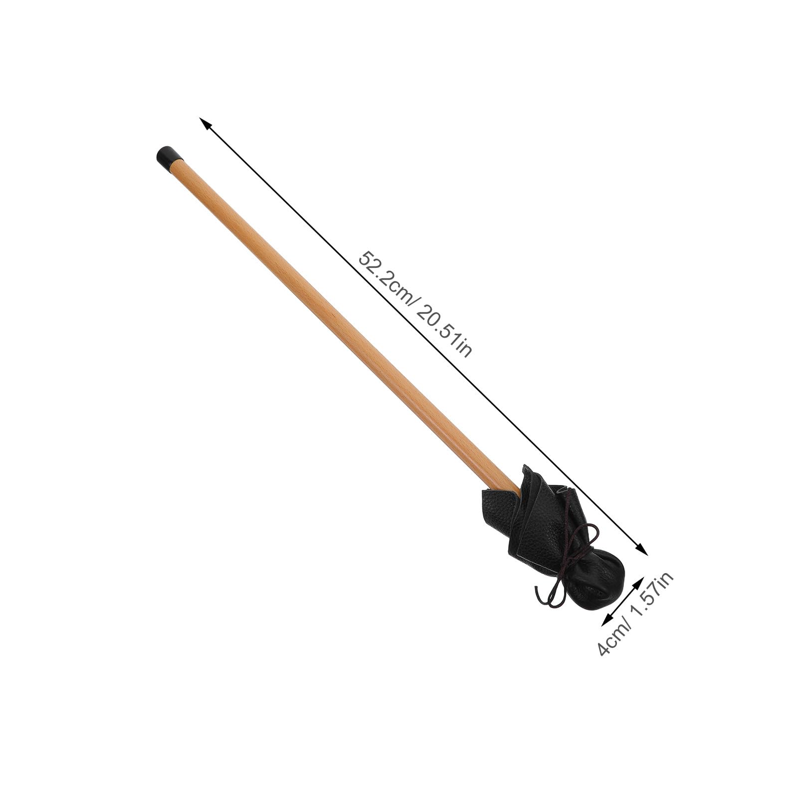 COHEALI Bastone Mahl in Legno da 20,5 Pollici, Accessorio per Stabilizzare La Mano Del Pittore per Pennellate Precise, Bastone Stabilizzatore Leggero per Pittura a Olio E Opere D'arte su Tela