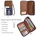 Large Crossbody Bags Ladies Shoulder Handbags Purse and Wallet Set for Women Totes Hobo Purses Brown