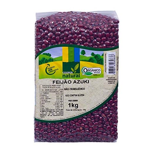 Feijão Azuki Orgânico Coopernatural 1kg