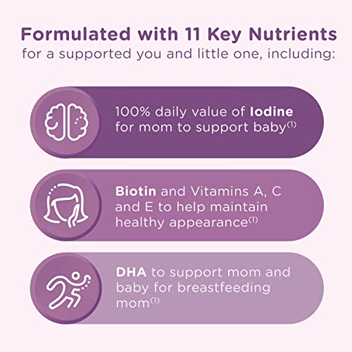 Centrum Postnatal Multivitamin Gummies With Biotin And Dha, Mixed Berry And Lemon Flavors - 60 Count, 30 Day Supply #TOP2