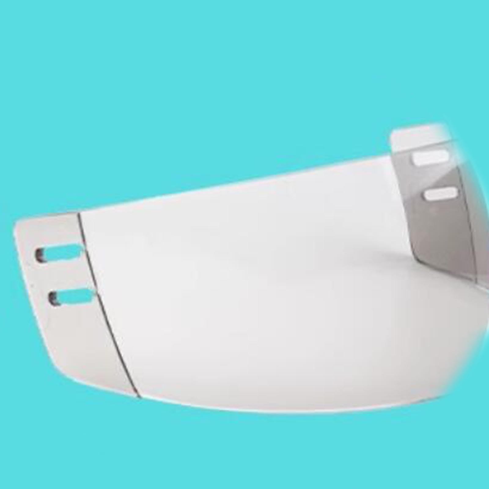 Para Máscara de Casco de fútbol Americano con Visera Universal Resistente a arañazos Que Protege contra roturas y Garantiza la Transparencia