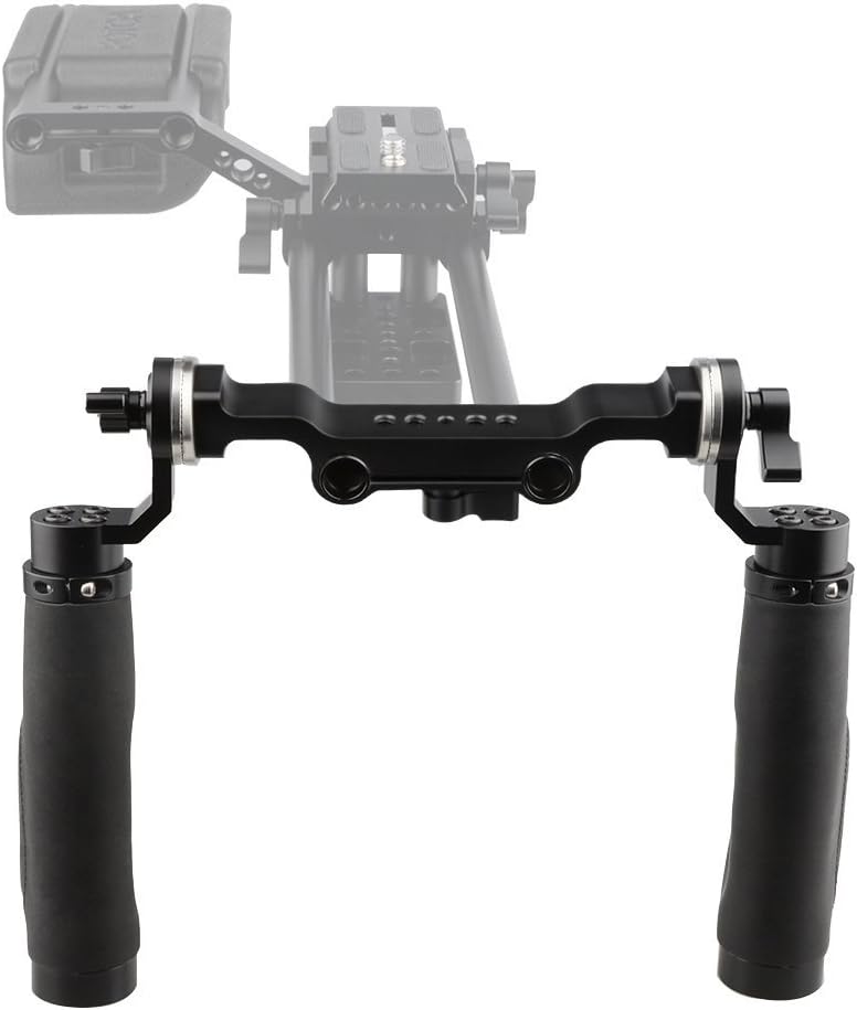 Flash Sale Buy 1 get 1 CAMVATE Leather Handle 15mm Rod Shoulder Mount Rig with Rosette Standard Accessory for DSLR(Black,M6 Thread,31.8 mm) 50% Off Discount CAMVATE Leather Handle 15mm Rod Shoulder Mount Rig with Rosette Standard Accessory for DSLR(Black,M6 Thread,31.8 mm)