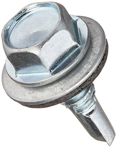 Tornillo autoperforante Hexagonal 1/4 x 3/4 pulg 100 uds miniatura 1