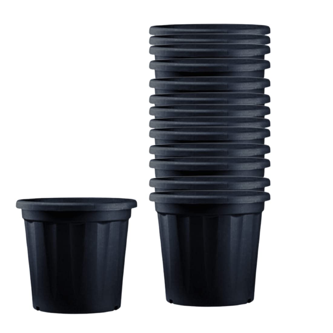 Credence Nursery Pots 8 Inch, Flower Pot, Plastic Nursery Seedlings Pot, Plant Pots for Indoor Outdoor Plants, Pack of 24 (B0C394LXT3) Amazon Price History, Amazon Price Tracker