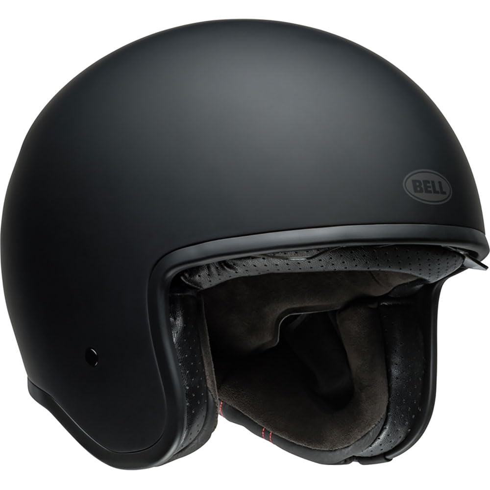 Bell TX-501 Solid ECE kask typu jet – tradycja i innowacja, nowoczesne funkcje, ochrona i komfort, dobra wentylacja, regulowane dopasowanie, idealny do MX i offroad, kolor: czarny matowy, rozmiar: XL