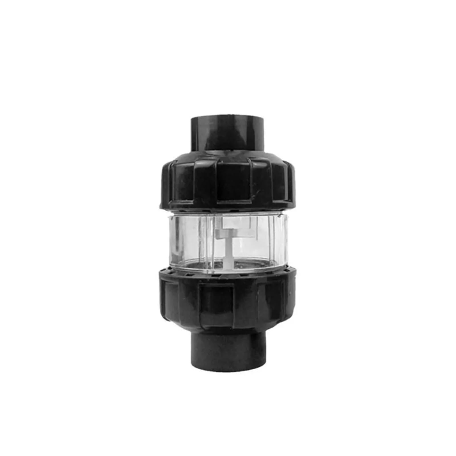 UPVC Aquarium Check Valve Non-Return 20/25/32mm(Black,25mm)