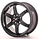 Japan Racing JR3 matt black 7 x 16 ET40 5 x 100/108 Leichtmetallfelge