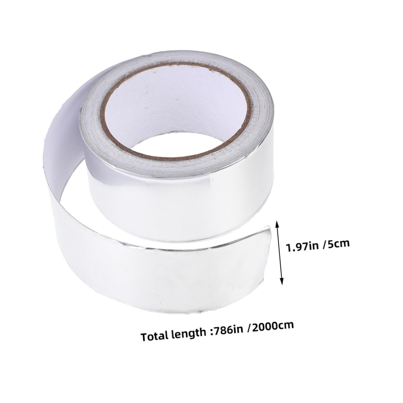 WOONEKY Seal Insulate 1 Roll of High Temp Aluminum Foil Tape Waterproof Single Conductive
