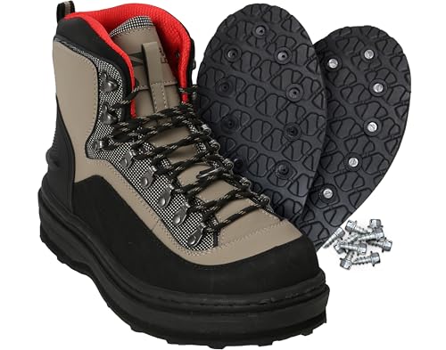 Paramount Outdoors Slate SR Wading Boot Sticky Rubber Outsole (Elk - Mens 12)