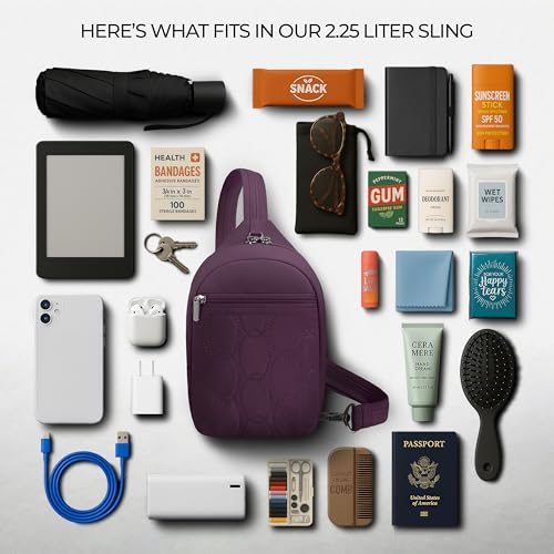 Image of Travelon Anti-Theft Runways Small Sling