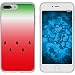 Produktbild PhoneNatic Case kompatibel mit Apple iPhone 8 Plus Silikon-Hülle Sommer Melone M5
